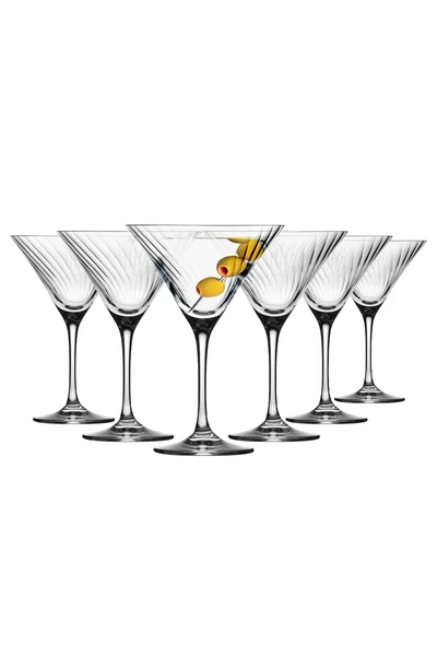 Krosno Avant-Garde LUMI 8235 Pahare Martini 240ml (6 bucăți)