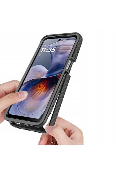 Tech-Protect Husă de protecție MOTOROLA MOTO G15 / G15 POWER / G05 / E15 NEGRU