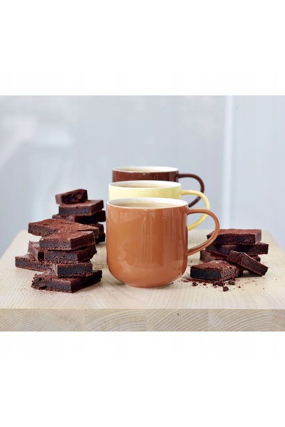 ASA Coppa 400ml cană de cafea și ceai din porțelan, neagră