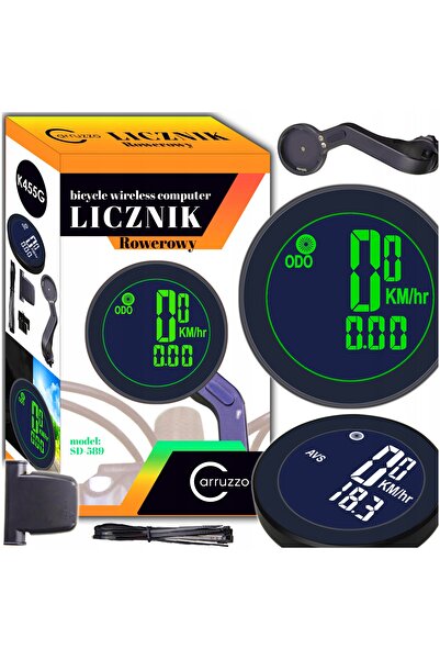 NO BRAND Ciclocomputer cu tijă de extensie, iluminare de fundal, vitezometru,...