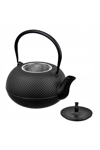 Brunbeste Ceainic din fontă cu infuzor, 1800ml, Negru
