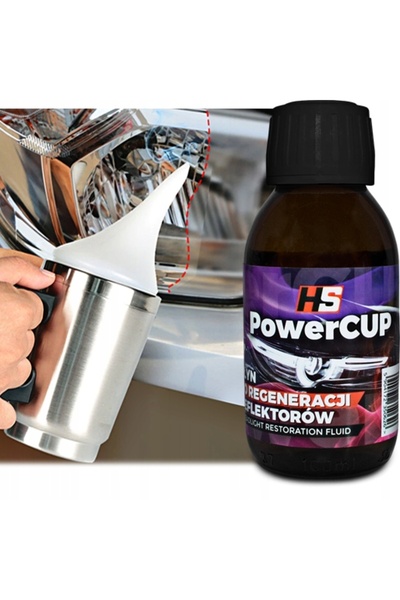 HS POWERCUP LICHID DE RESTAURARE, REPARARE ȘI RECONDITIONARE FARURI AUTO