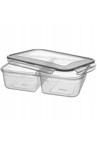 Orion RECIPIENT PENTRU ALIMENTE LUNCHBOX CU DOUĂ COMPARTIMENTE, CU CAPAC ETAN...