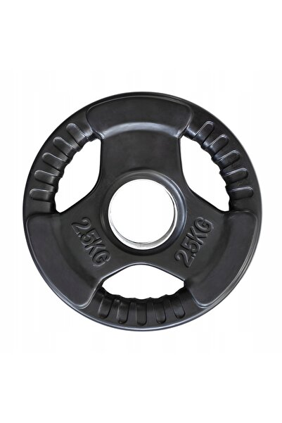 HMS Discuri Olimpice din cauciuc pentru bară de haltere 2x 2.5 kg