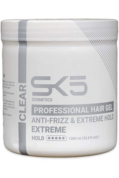 SK5 Hair Styling Gel 1000 ml, Clear