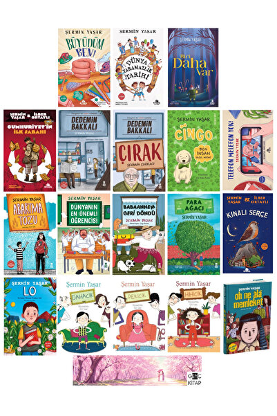 Taze Kitap Şermin Yaşar 18 Kitap Set - Büyüdüm Ben - Dünya Yaramazlık Tarihi ...