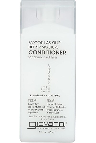 Giovanni COSMETICS Conditioner Smooth As Silk 2 OZ