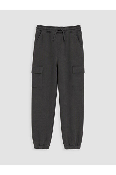 LC Waikiki Two Mt Shop Quality Lcw Kids Anthracite Boys Cargo Jogger Pants