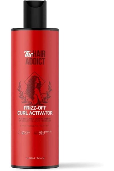 The Hair Addict كريم فريز أوف كيرل أكتيفيتور - كريم مرطب لتعزيز التجعيد ومكاف...