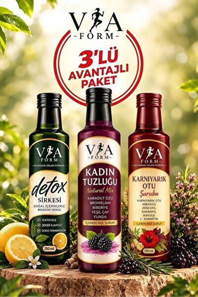 VİA FORM 3’lü Avantajlı Detox Paket