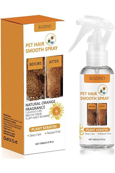 Yelajoy Pet Fur Softening Spray - Leave-in Conditioner for Dogs & Cats, with ...