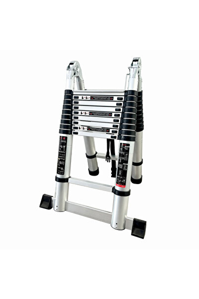 MESTERINO Scara telescopica din aluminiu cu balama TOOLS JL-102-2X3.1, 3.1+3....