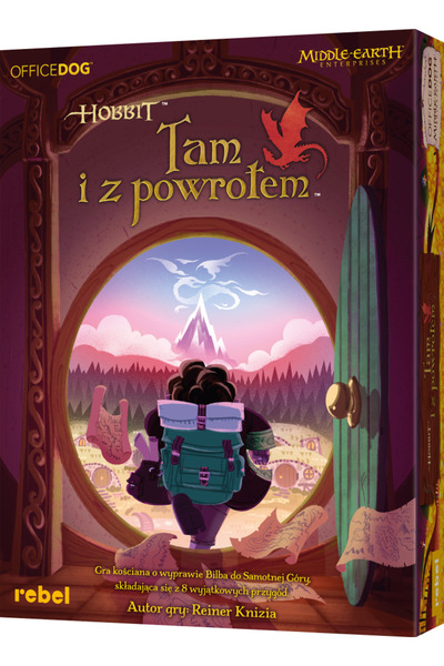 Rebel Hobbit: Acolo și înapoi dincolo de-aia (Joc de societate) (Ediția polon...