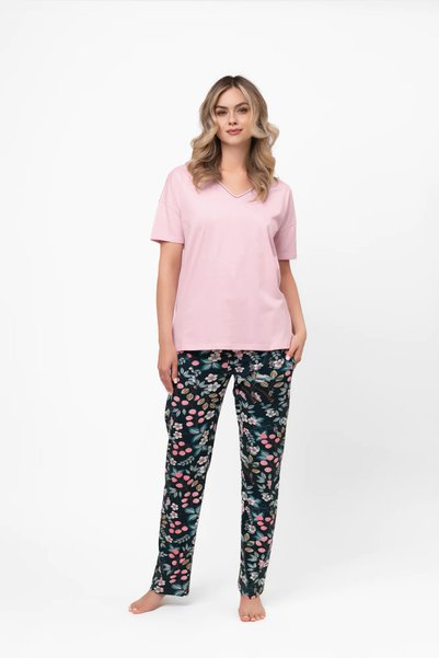 Other Pijama de damă cu mânecă scurtă și pantaloni lungi Marisal XL