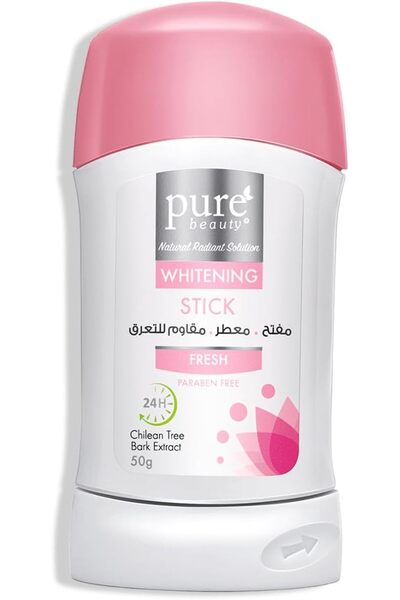 PINK BY PURE BEAUTY مزيل عرق بير بيوريتي راديانت (عطر منعش) - 50 جرام