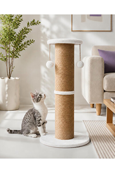 90 Cm XXL Mega Kedi Tırmalama Tahtası 20Çap