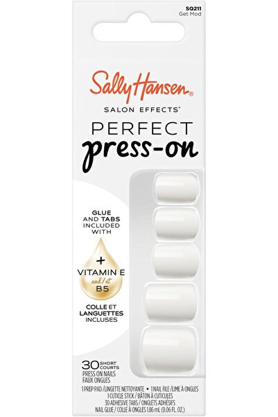 Sally Hansen أظافر صناعية سهلة التركيب من سالون إفيكتس، أظافر جاهزة للتركيب، ...
