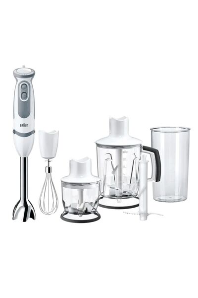 Braun Rondo Blender Mikser Seti Multıquıck 5 Serisi Mq5245wh +Mutfak Tartısı ...