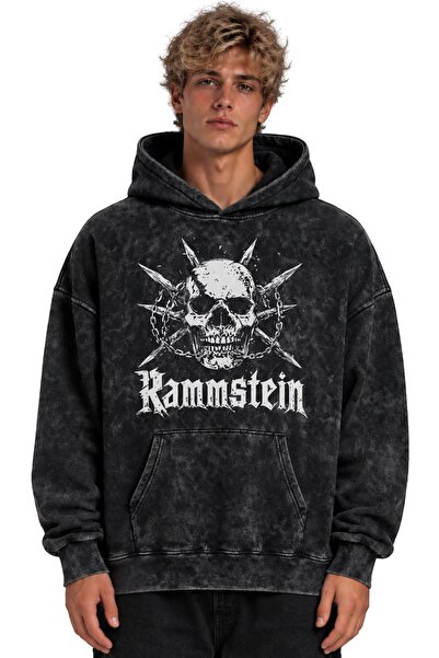 SEVBANO Rammstein rok metal muzički bend, unisex majica sa kapuljačom, veće v...
