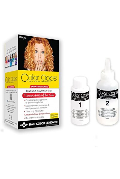 Color Oops Extra Conditioning Hair Color Remover - Removes Direct/Permanent Dyes