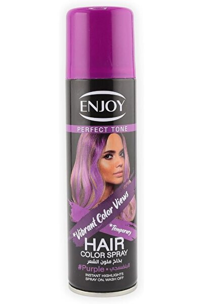 Enjoy Hair Color Spray PURPLE 150ml – Instant Temporary Hair Color – Quick-Dr...