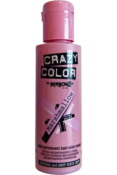 Crazy Color كريم صبغة شعر شبه دائم رقم 28، 100 مل، بلاتيني