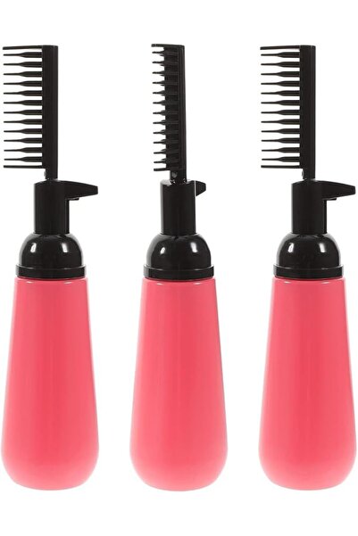Yelajoy 3pcs Root Comb Applicator Bottle - Refillable Hair Dye Applicator wit...