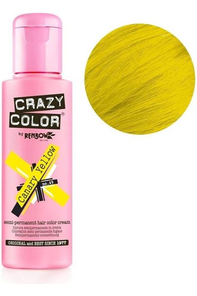Crazy Color كريم صبغة شعر شبه دائم رقم 28، 100 مل، بلاتيني