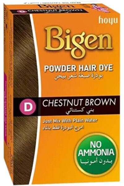 Bigen Beard صبغة شعر بيجن بودر 6 جرام، شوكولاتة إي