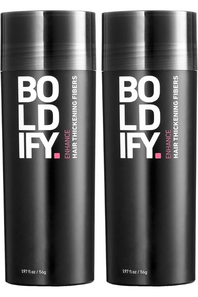 Boldify ألياف الشعر الطبيعية - 12 جرام - مسحوق تكثيف الشعر - مسحوق للشعر الخف...