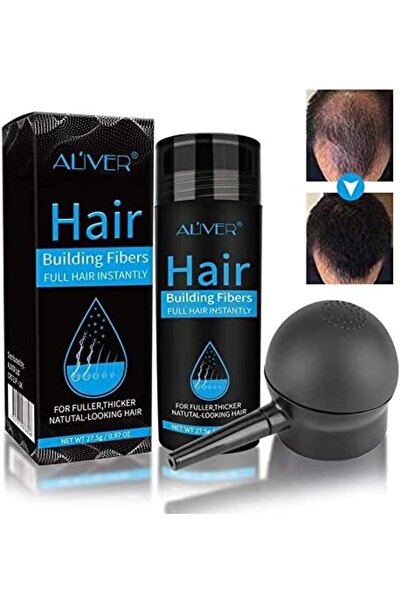 aliverystore Hair Building Fibers 2 in 1 Kit Set, Hair Fibers for Thinning Ha...