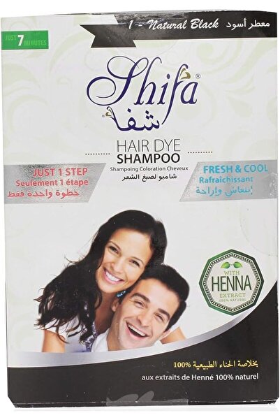 Shifa شامبو صبغة الشعر بخلاصة الحناء 100% طبيعي