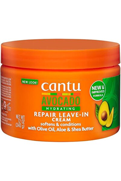 Cantu كريم إصلاح الشعر المرطب بخلاصة الأفوكادو، 340 جرام