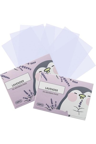 ELECDON 200 Sheets Oil Blotting Paper for Face, Premium Linen Fiber Absorbing...