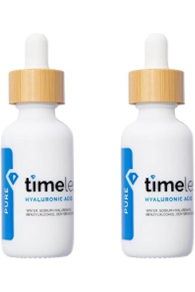Timeless Skin Care سيروم حمض الهيالورونيك النقي 100%، 60 مل