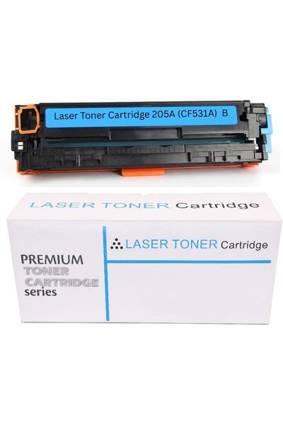 Generic KPC Compatible HP 205A Cyan Toner Cartridge CF531A Replacement for HP...
