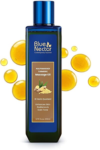 Blue Nectar زيت نالبامارادي تايلام للوجه والجسم لتألق البشرة