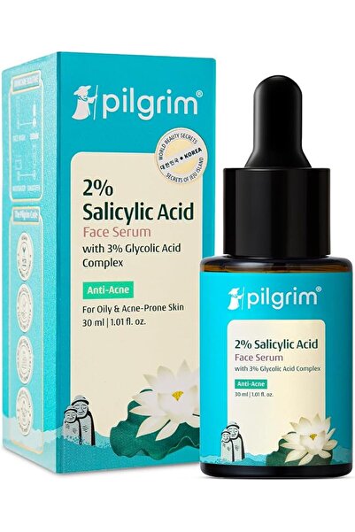 Pilgrim سيروم كوري مضاد لحب الشباب يحتوي على حمض الساليسيليك 1% وحمض الجليكول...