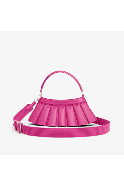 Lacoste H Lenglen Kadın Deri Pembe Omuz Çantası