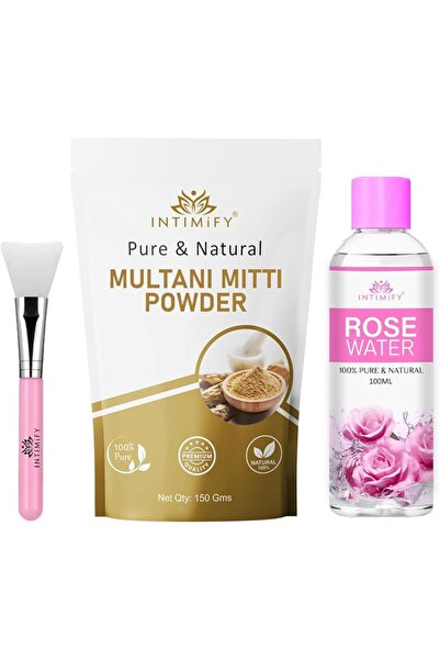 INTIMIFY Multani Mitti Powder For Face Pack | Suitable For All Skin Types | F...
