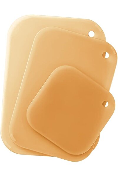 Generic 3-Piece Plastic Cutting Board Set for Kitchen, Ideal for Meat, Veggie...