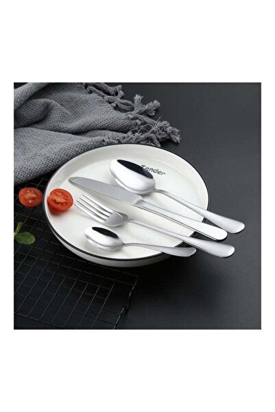 Generic 4-Piece Stainless Steel Cutlery Set Silver