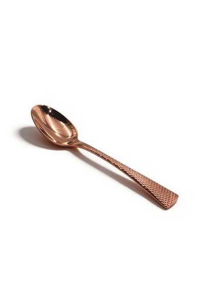 Generic BERAM Sparkling Mermaid Stainless Steel Copper Finish Table Spoon, Pr...