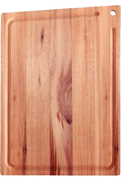 Generic Rectangular Wood Cutting Board with Natural Finish