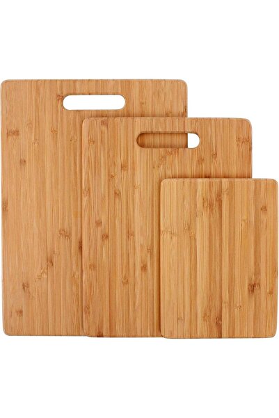 Generic Freshware Bamboo Cutting Boards for Kitchen [Set of 3] Wood Cutting B...