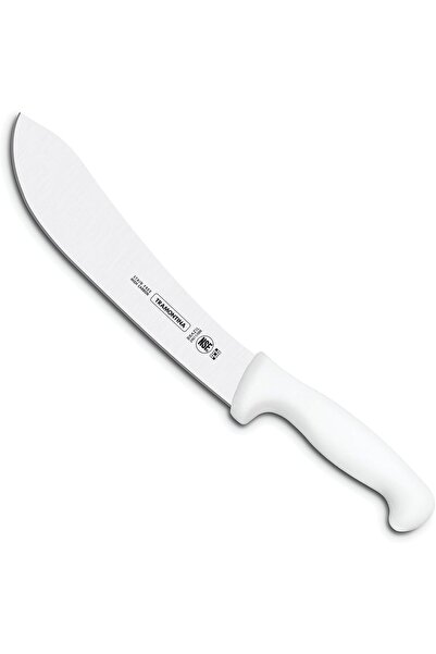 Generic Professional Curved Regular Meat Knife, 12 Inch, White