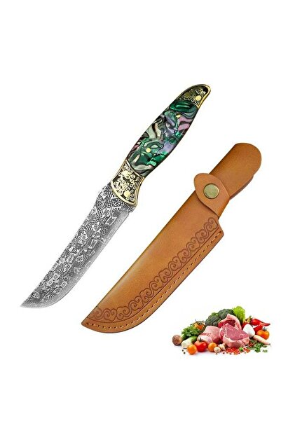 Generic kitchen Knife Professional Damascus Steel Pattern Style,Viking knife,...