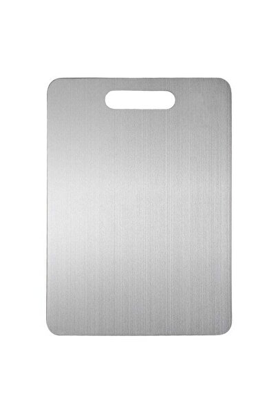 Generic Stainless steel chopping board, mould-resistant, 28 x 39 cm