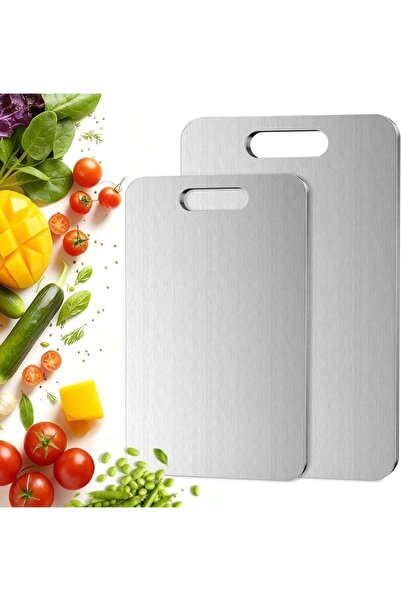 Generic YOUWE7 Cutting Board,Stainless Steel Cutting Board,Steel Cutting Boar...