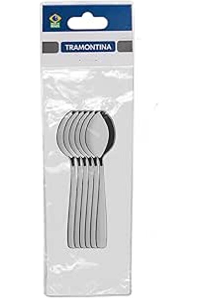 Generic Tramontina Amazonas Stainless Steel 6 Piece Teaspoon Set